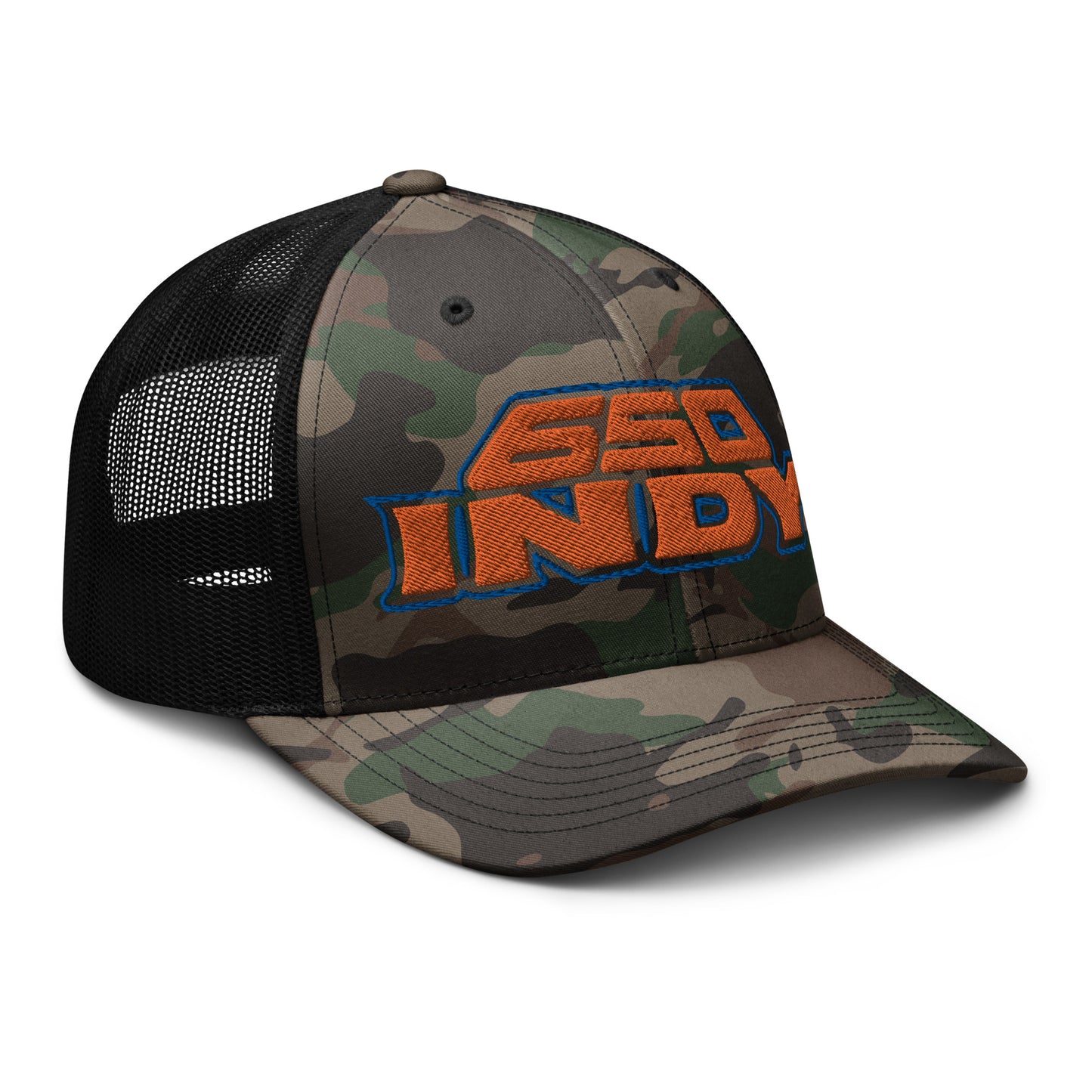 1992 650 Camouflage trucker hat