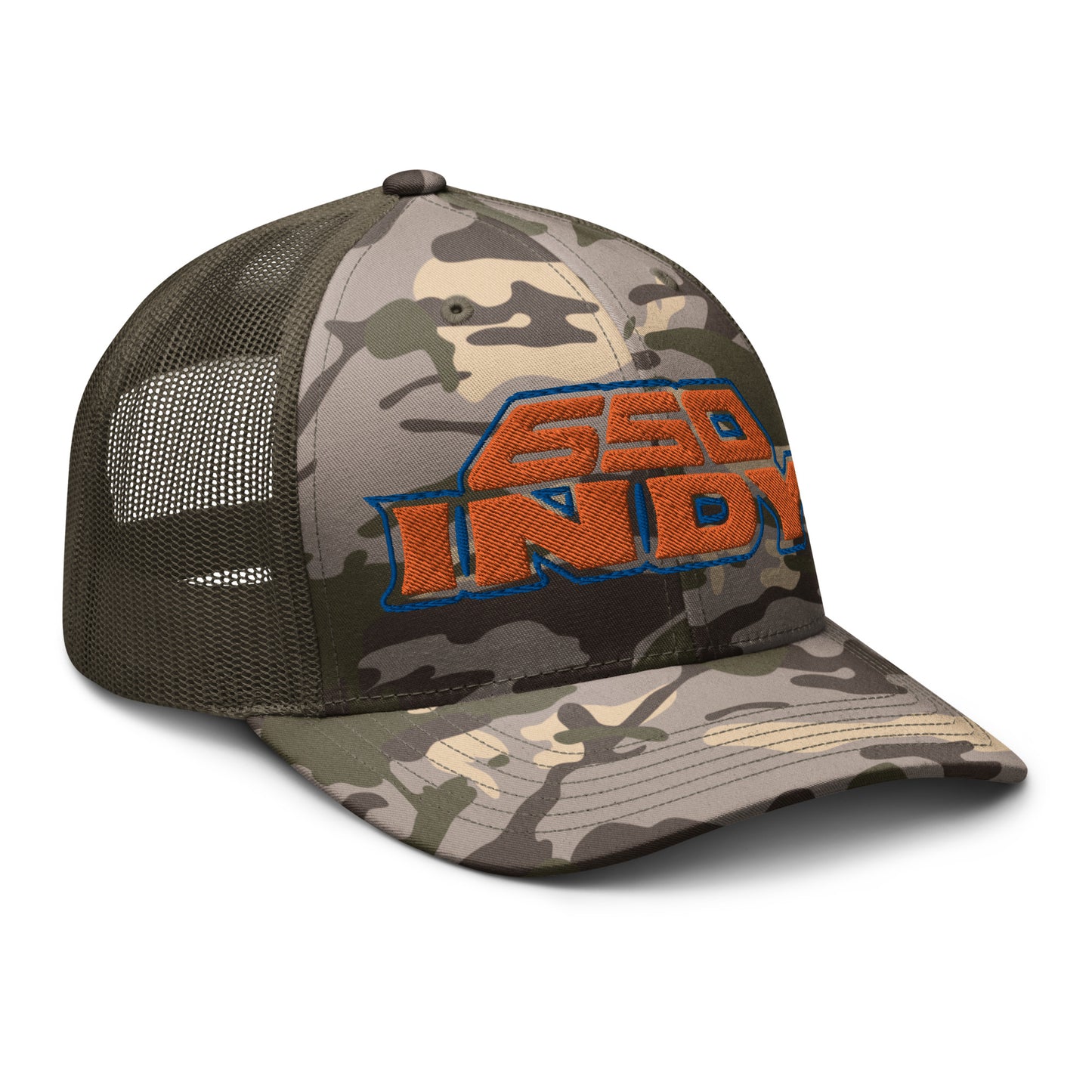 1992 650 Camouflage trucker hat