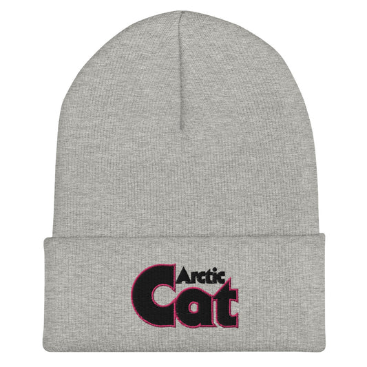 Vintage Arctic Cat Cuffed Beanie