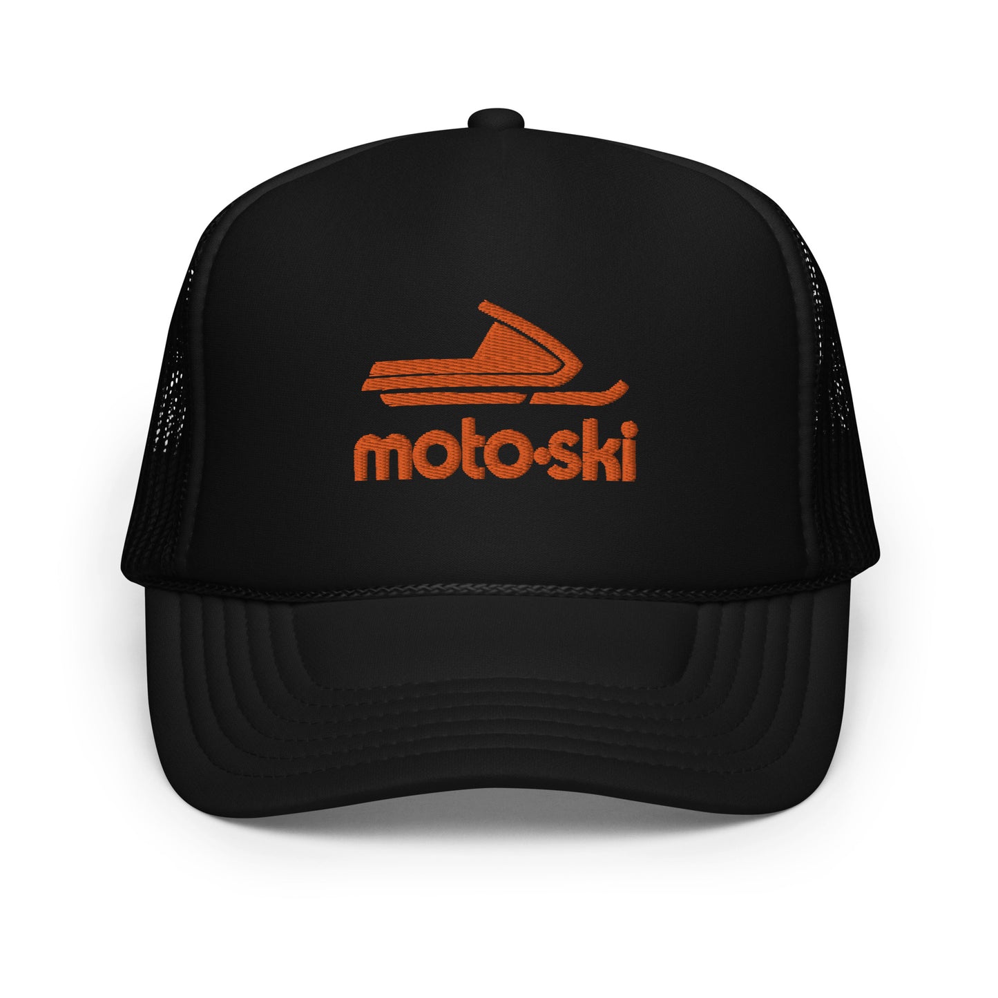 Moto Ski Foam trucker hat