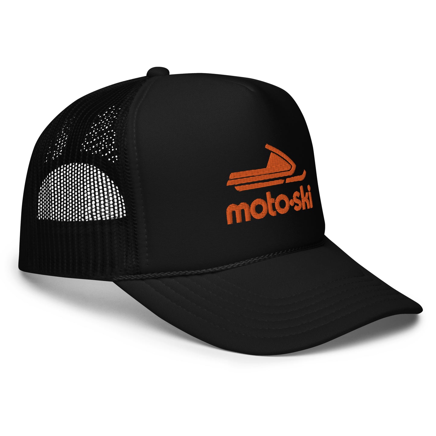 Moto Ski Foam trucker hat