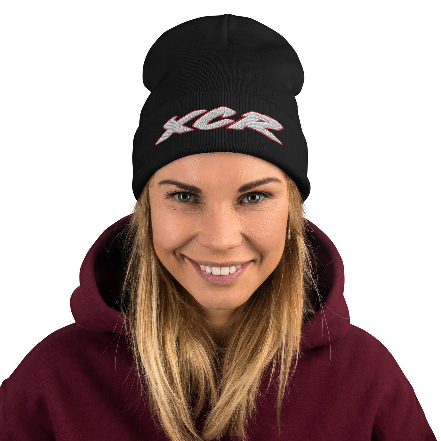 XCR Embroidered Beanie