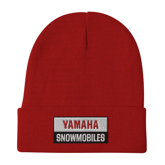 Yamaha Embroidered Beanie