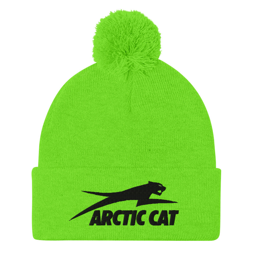 Arctic Cat Pom-Pom Beanie