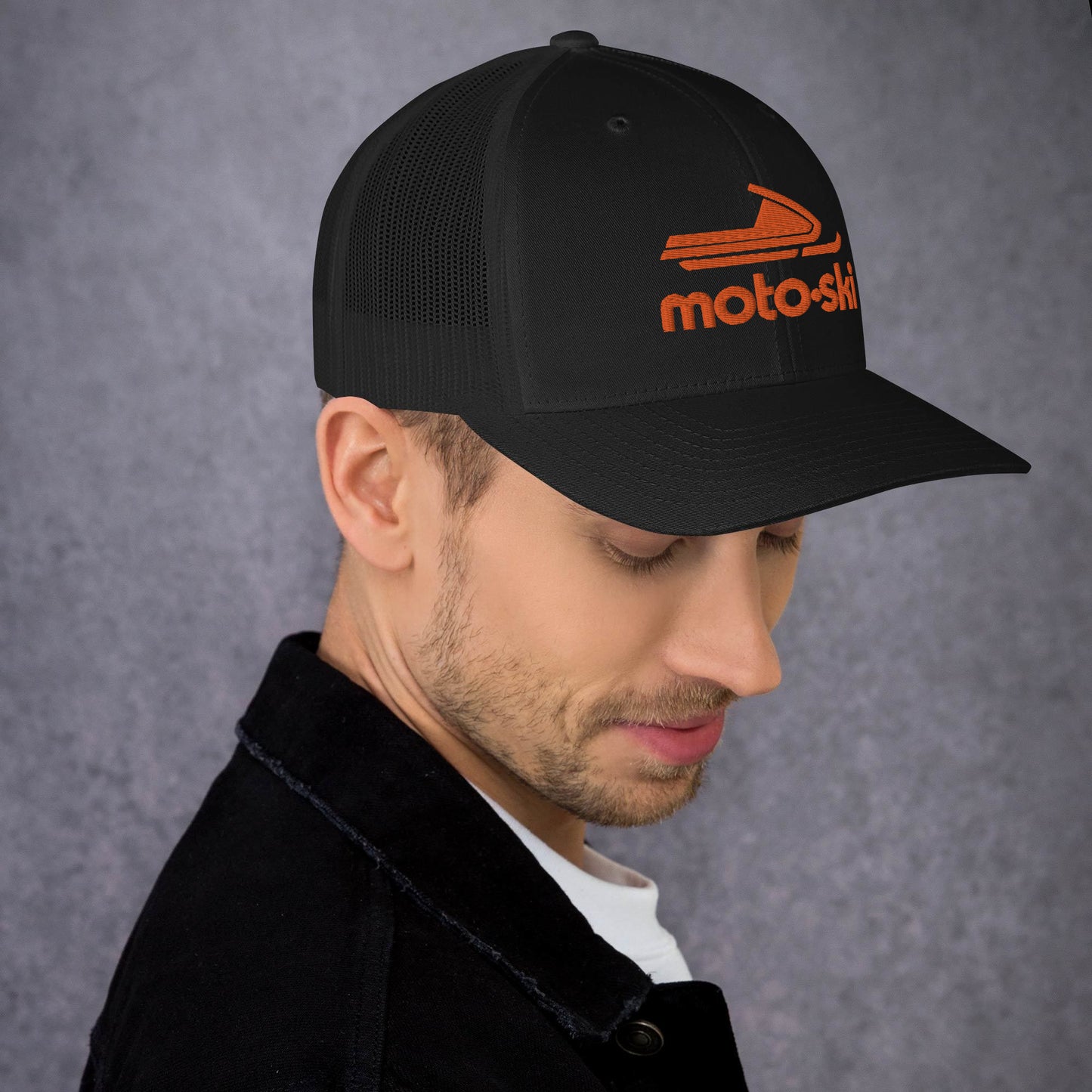 Moto Ski Large Logo Trucker Cap