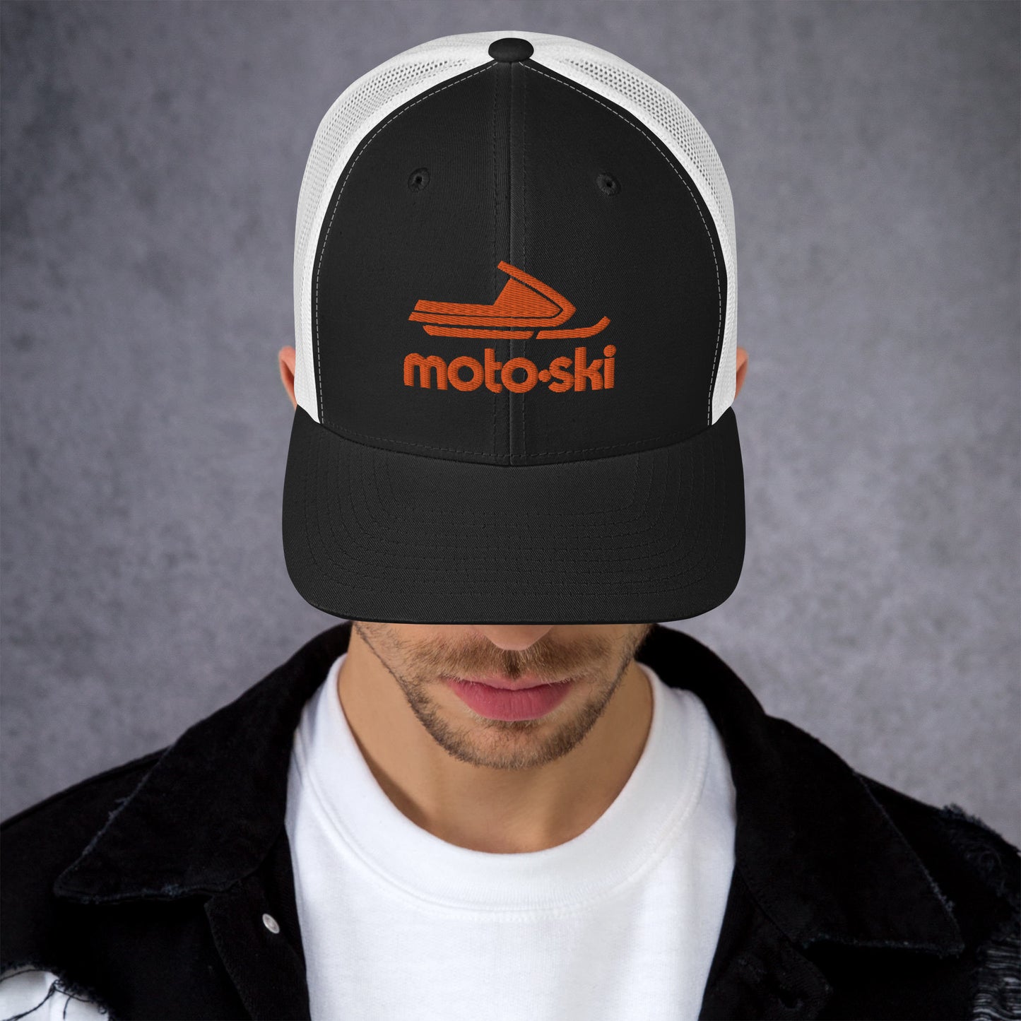 Moto Ski Large Logo Trucker Cap