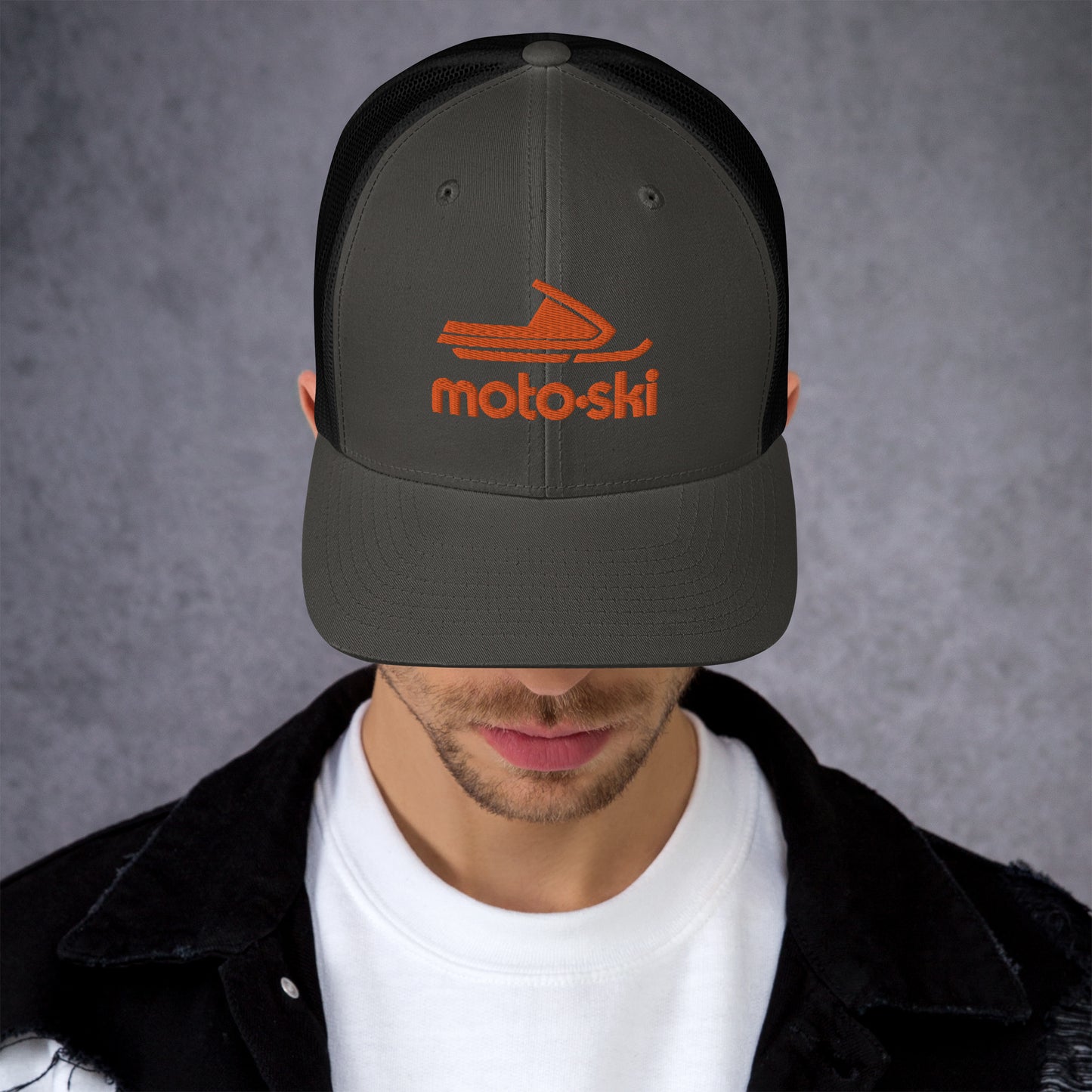 Moto Ski Large Logo Trucker Cap