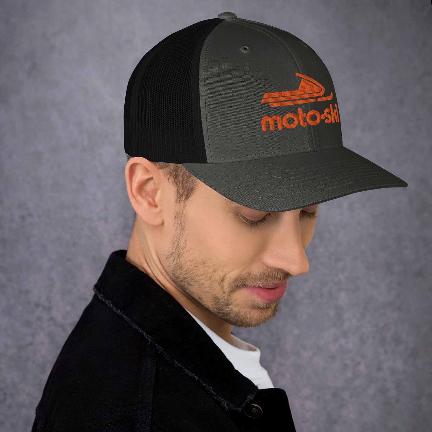 Moto Ski Large Logo Trucker Cap