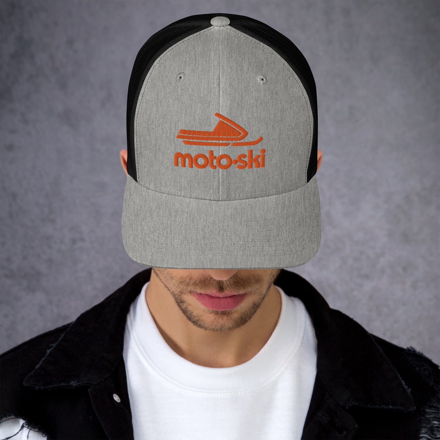 Moto Ski Large Logo Trucker Cap