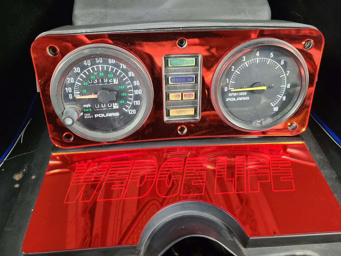 Wedge Chassis Dash Plates (SUMMER ONCE A MONTH SHIPPING)