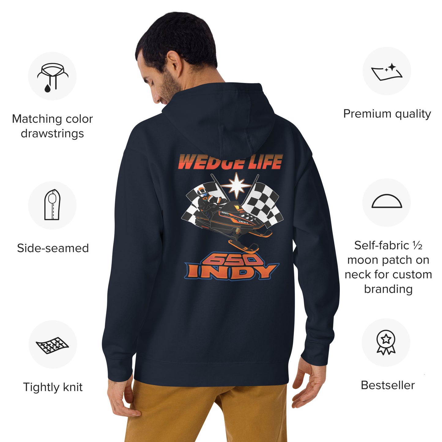 Retro 1992 650 Unisex Hoodie